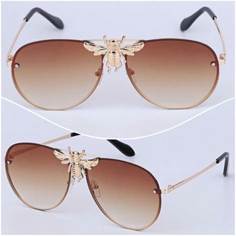 gucci 61mm flat top sunglasses|gucci limited edition bee sunglasses.